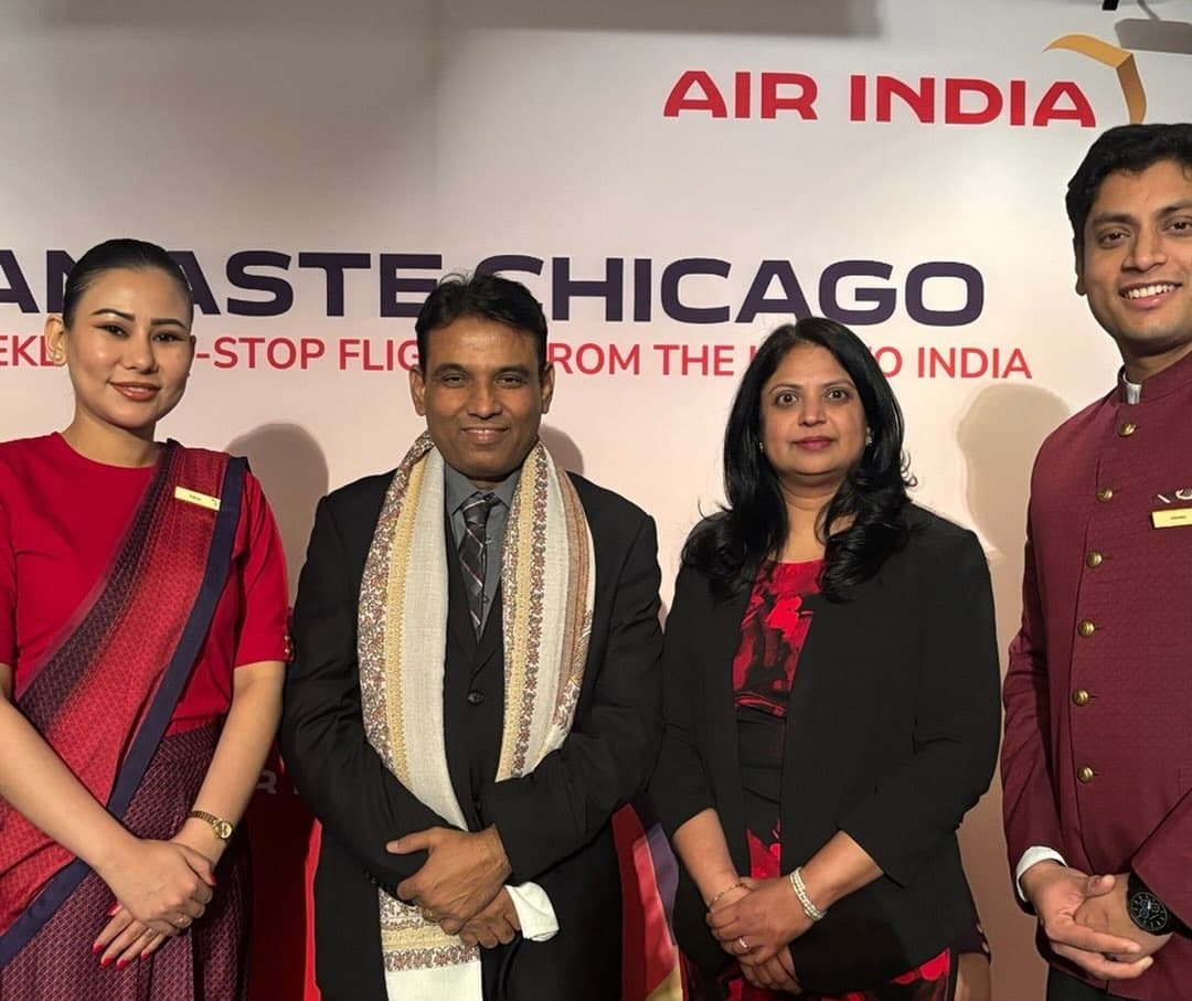 Airplane flying in the sky